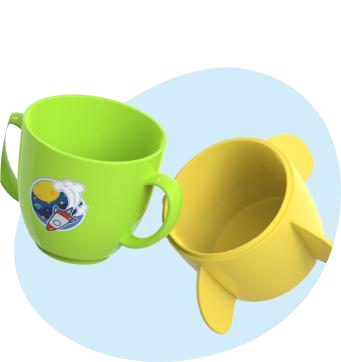 Baby feeding cup