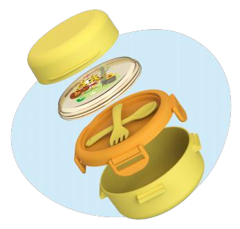 Baby feeding bowl