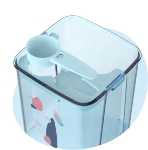 Travel Milk Powder Container | Leak-Proof & Compact Design